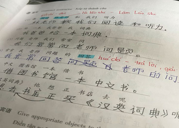 cao đẳng tiếng trung