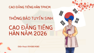 CAO ĐẲNG TIẾNG HÀN