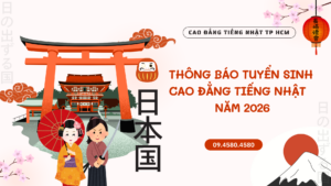 cao đẳng tiếng nhật
